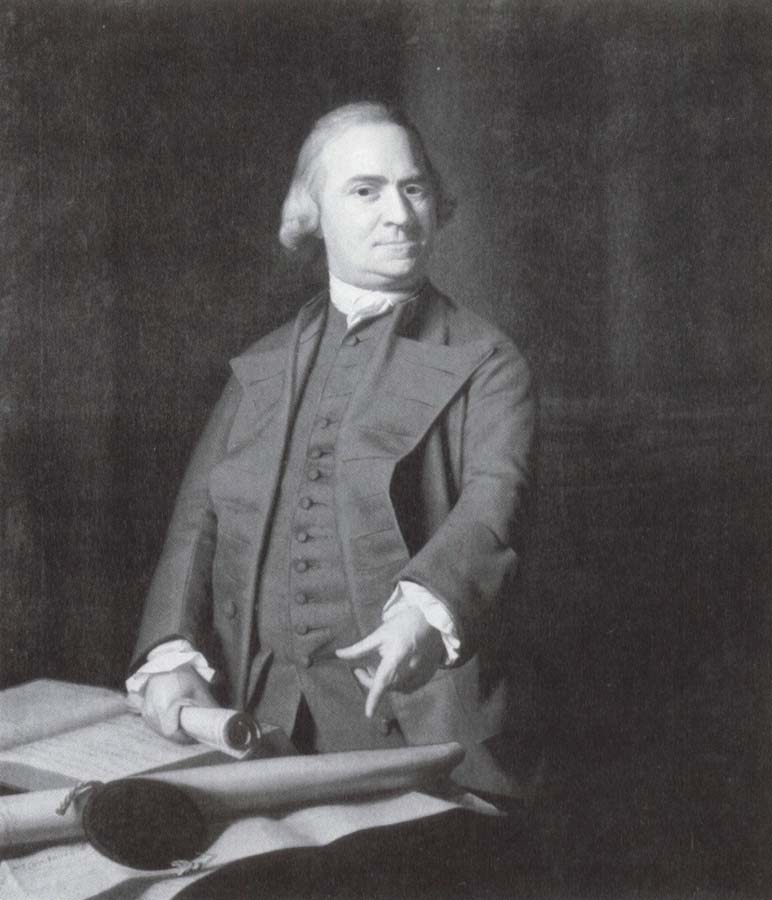Portrait von Samuel Adams